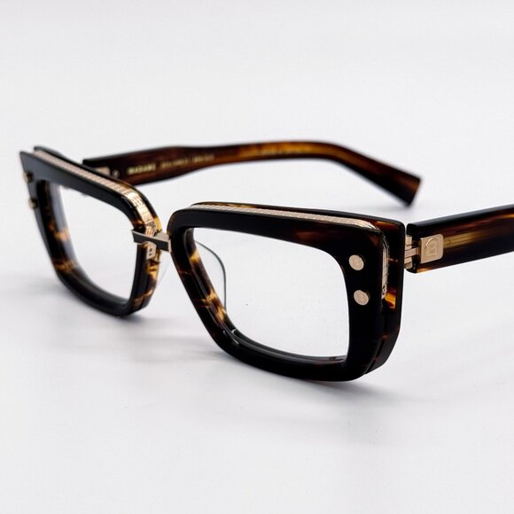 NEW BALMAIN EYEGLASSES BALMAIN BPX-134B HAVANA BROWN EYEWEAR BALMAIN - Picture 5 of 11